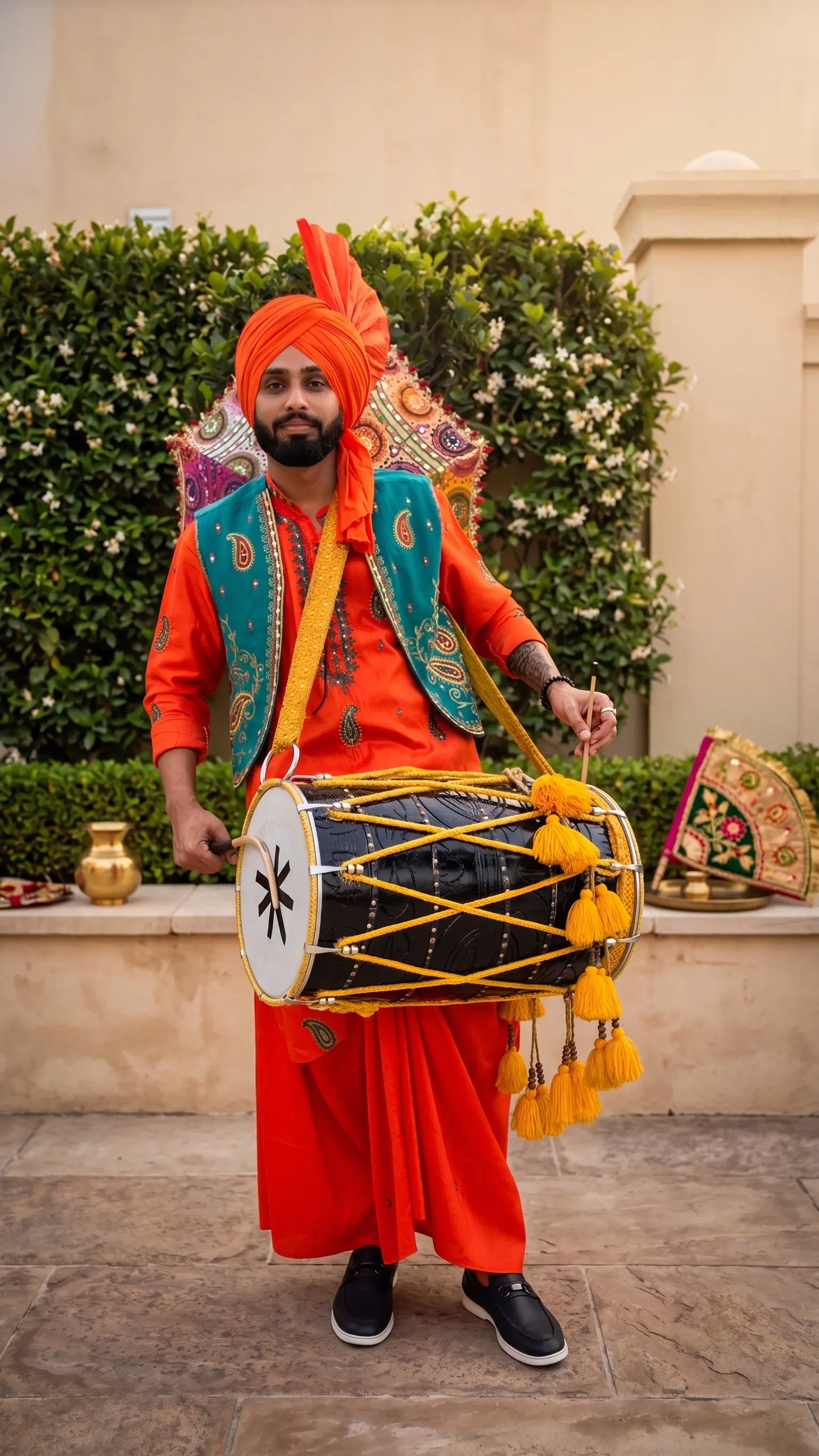 RK Dhol Dubai Performance