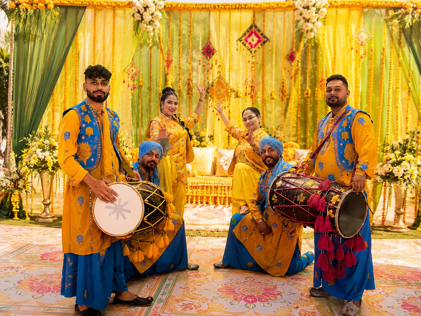 Haldi, Mehndi & Sangeet